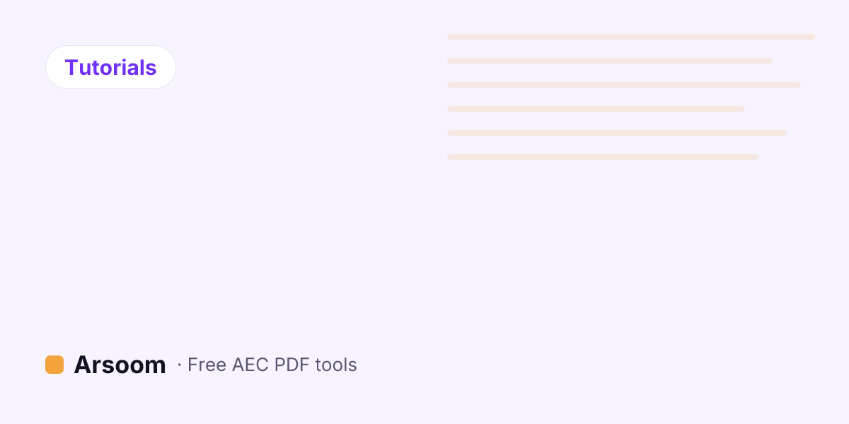 Compresser des PDF de plans sans dégrader les épaisseurs de trait